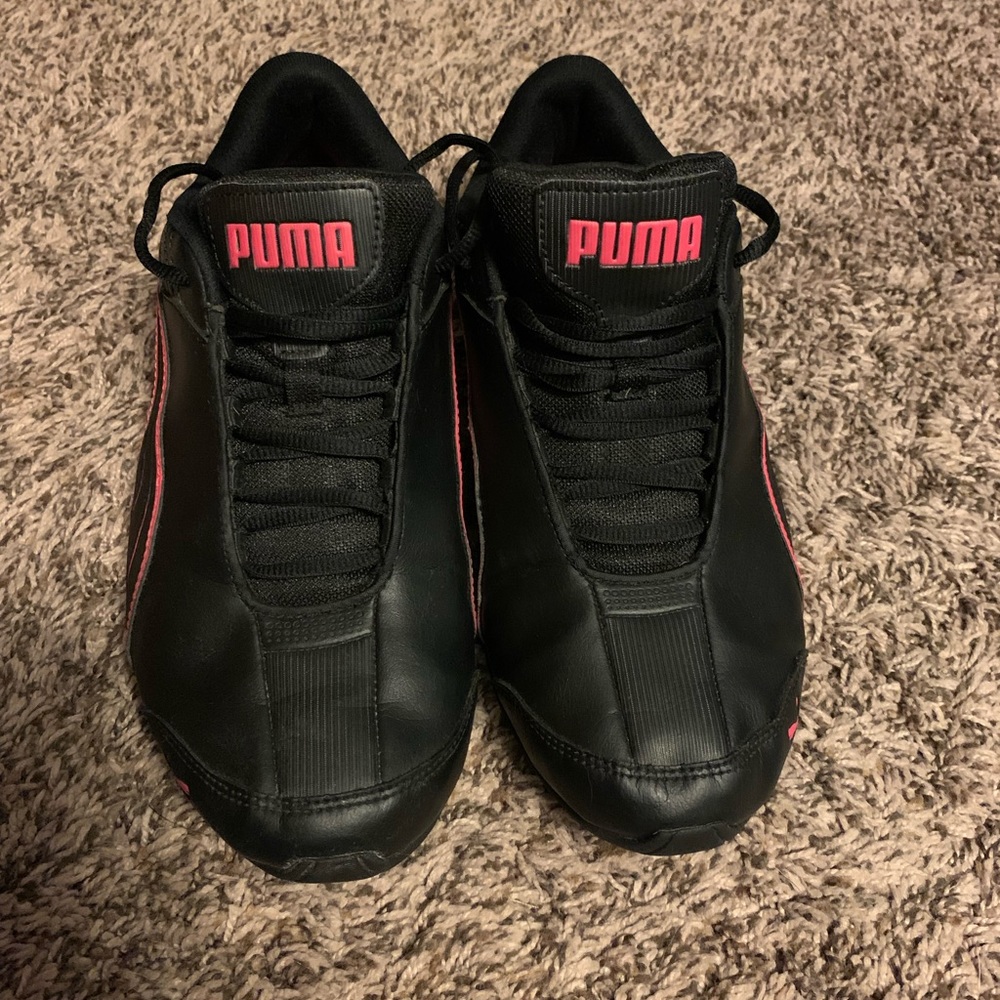 Puma black shoes